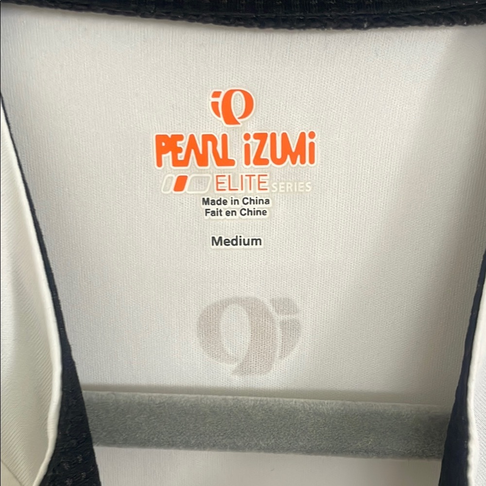 Pearl Izumi White and Black Cycling Jersey - Picture 2 of 6